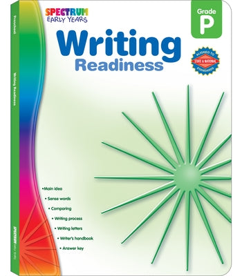 Writing Readiness, Grade Pk by Spectrum