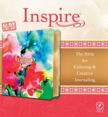 Inspire Prayer Bible NLT (Leatherlike, Joyful Colors with Gold Foil Accents): The Bible for Coloring & Creative Journaling by Tyndale