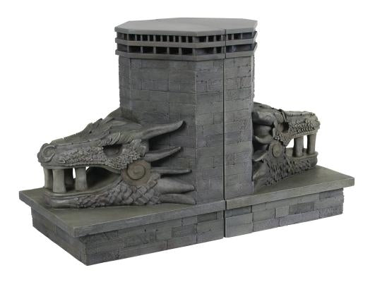 Game of Thrones Dragonstone Gate Dragon Bookends by Dark Horse Deluxe