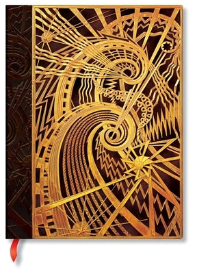 The Chanin Spiral Hardcover Journals Ultra 144 Pg Lined New York Deco by Paperblanks Journals Ltd