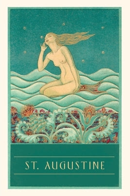 Vintage Journal St. Augustine Mermaid by Found Image Press