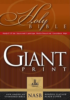 Giant Print Bible-NASB-Handy-Size by Baker, Warren Patrick