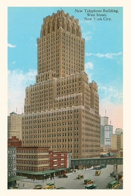 Vintage Journal Telephone Building by Found Image Press