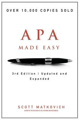 APA Made Easy by Matkovich, Scott R.