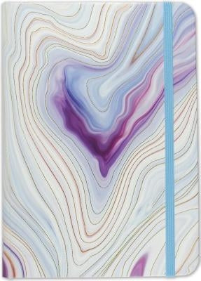 SM Jrnl Blue Agate by Peter Pauper Press, Inc