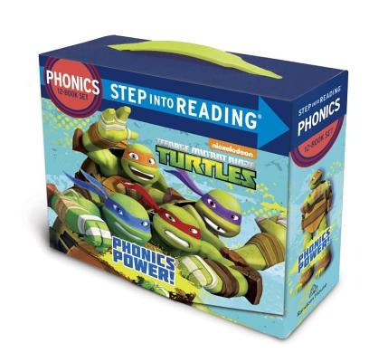 Phonics Power! (Teenage Mutant Ninja Turtles): 12 Step Into Reading Books by Liberts, Jennifer