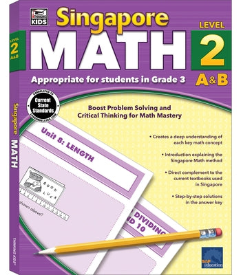 Singapore Math, Grade 3 by Thinking Kids