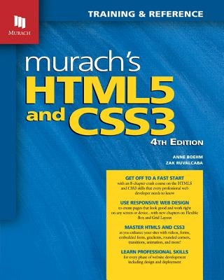 Murach's Html5 and Css3, 4th Edition by Boehm, Anne