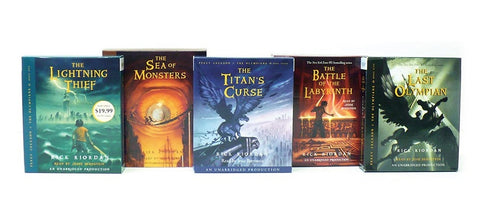 Percy Jackson and the Olympians Books 1-5 CD Collection by Riordan, Rick