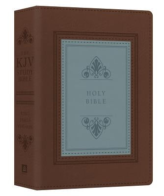 The KJV Study Bible - Large Print - Indexed [teal Inlay] by Hudson, Christopher D.