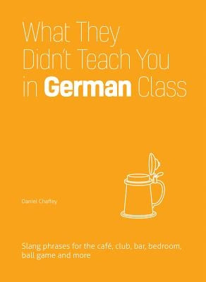 What They Didn't Teach You in German Class: Slang Phrases for the Cafe, Club, Bar, Bedroom, Ball Game and More by Chaffey, Daniel