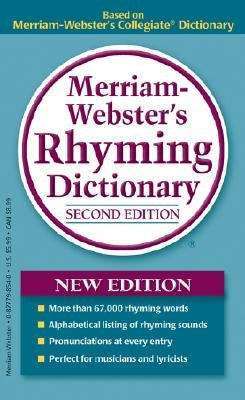 Merriam-Webster's Rhyming Dictionary by Merriam-Webster