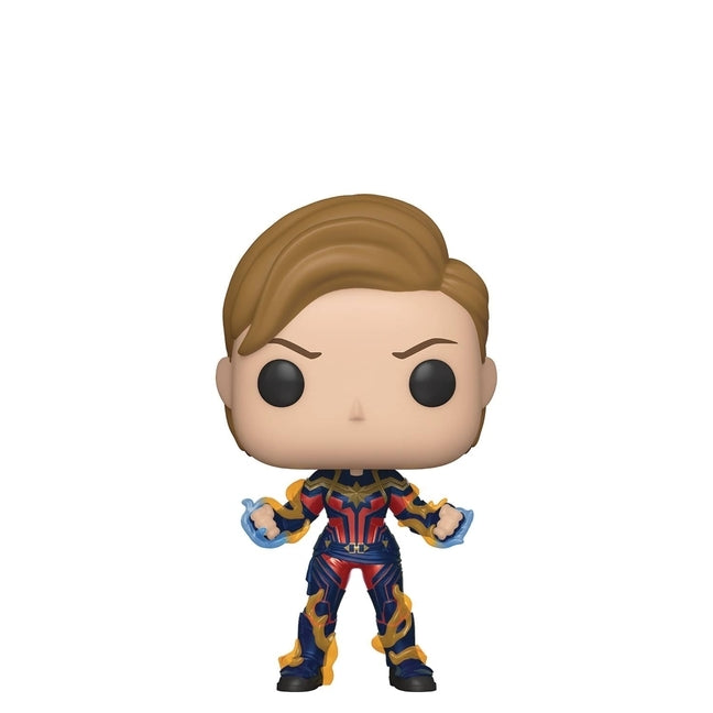 Pop Avengers Endgame Captain Marvel with New Hair Vinyl Figure by Funko