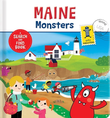 Maine Monsters: A Search and Find Book by Delporte, Corinne