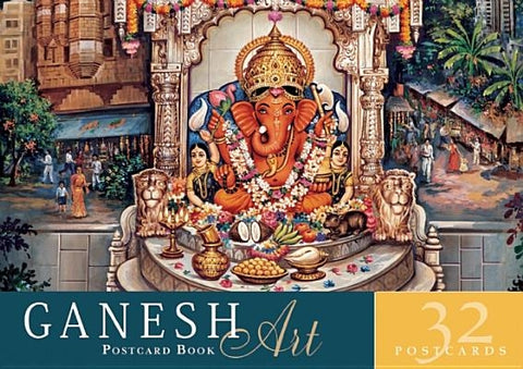 Ganesh Art Postcard Book by Mandala Publishing