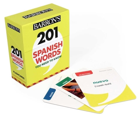 201 Spanish Words You Need to Know Flashcards by Kendris, Theodore