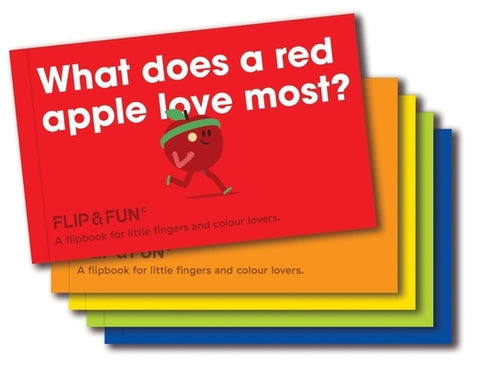 Flip & Fun Fruits: A Flipbook for Little Fingers and Colour Lovers by Viction, Viction