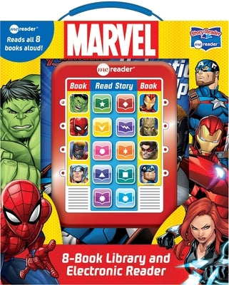 Marvel: Me Reader 8-Book Library and Electronic Reader Sound Book Set: Me Reader: 8-Book Library and Electronic Reader [With Electronic Reader] by Pi Kids