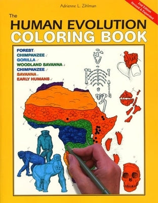 The Human Evolution Coloring Book, 2nd Edition: A Coloring Book by Coloring Concepts Inc
