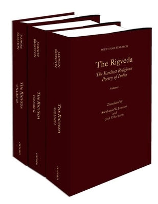 The Rigveda: 3-Volume Set by Jamison, Stephanie W.