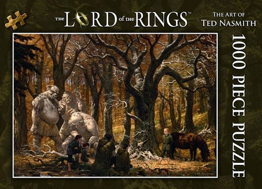 The Lord of the Rings 1000 Piece Jigsaw Puzzle: The Art of Ted Nasmith: Song of the Trollshaws by Nasmith, Ted