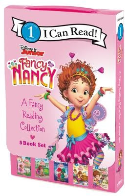Disney Junior Fancy Nancy: A Fancy Reading Collection 5-Book Box Set: Chez Nancy, Nancy Makes Her Mark, the Case of the Disappearing Doll, Shoe-La-La, by Various