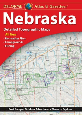 Delorme Atlas & Gazetteer: Nebraska by Rand McNally