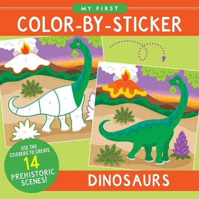 Dinosaurs First Color by Sticker Book by 