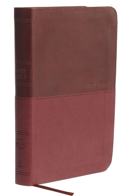 NKJV, Value Thinline Bible, Compact, Imitation Leather, Burgundy, Red Letter Edition by Thomas Nelson