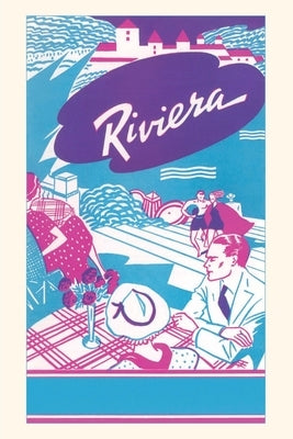 Vintage Journal Riviera Travel Poster by Found Image Press