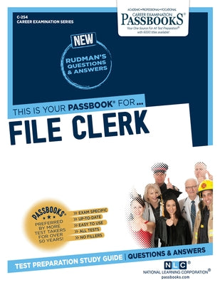 File Clerk (C-254): Passbooks Study Guide by Corporation, National Learning