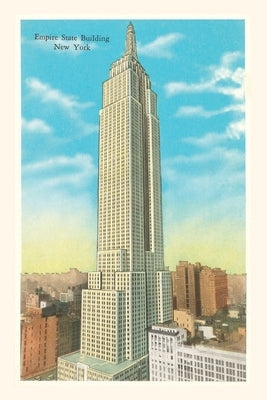 Vintage Journal Empire State Building, New York City by Found Image Press