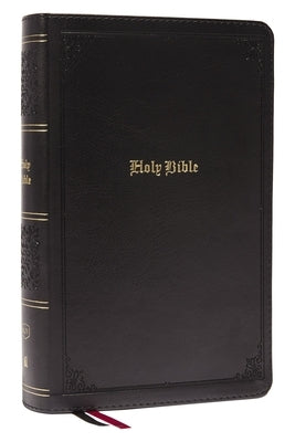 Kjv, Personal Size Large Print Single-Column Reference Bible, Leathersoft, Black, Red Letter, Thumb Indexed, Comfort Print: Holy Bible, King James Ver by Thomas Nelson
