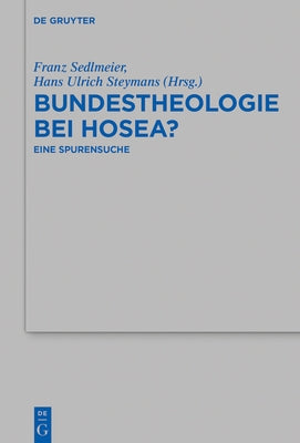 Bundestheologie bei Hosea? by No Contributor