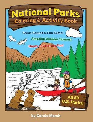 America's National Parks Coloring and Activity Book by Marsh, Carole