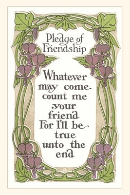 Vintage Journal Pledge of Friendship by Found Image Press