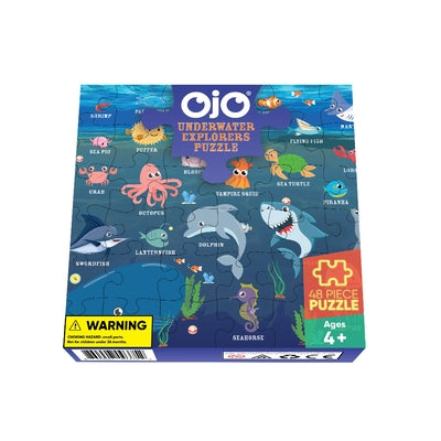 Ojo Underwater Explorers Educational Science Puzzle for Kids Ages 4, 5, 6, 7, 8 by Thrive Venture Partners LLC