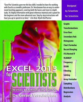 Excel 2013 for Scientists by Verschuuren, Gerard