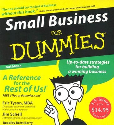 Small Business for Dummies by Tyson, Eric