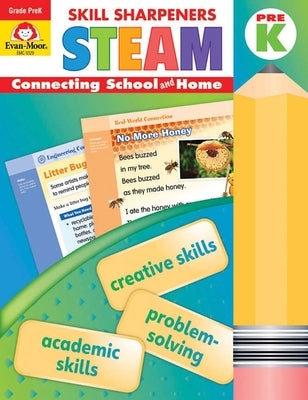 Skill Sharpeners: Steam, Prek Workbook by Evan-Moor Corporation