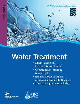 Water Treatment Grade 2 Wso: Awwa Water System Operations Wso by Awwa