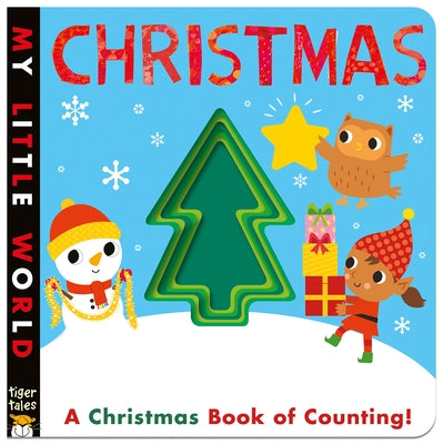 Christmas: A Peek-Through Christmas Book of Counting by Evans, Harriet