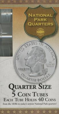 Quarter Size 5 Coin Tubes by Whitman Publishing