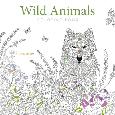 Wild Animals Coloring Book by Muzio, Sara