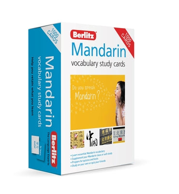 Berlitz Vocabulary Study Cards Mandarin (Language Flash Cards) by Berlitz