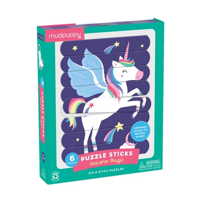 Unicorn Magic Puzzle Sticks by Wilmink, Inga