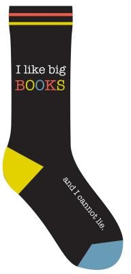 I Like Big Books and I Cannot Lie Socks by Gibbs Smith Gift
