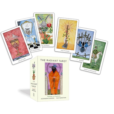 The Radiant Tarot: Pathway to Creativity (78 Cards, Full-Color Guide Book, Deluxe Keepsake Box) by Eldridge, Alexandra