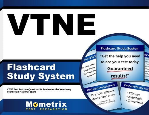 Vtne Flashcard Study System: Vtne Test Practice Questions & Review for the Veterinary Technician National Exam by Vtne, Exam Secrets Test Prep Staff
