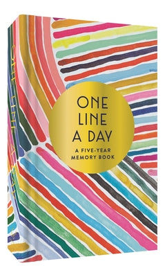 Rainbow One Line a Day: A Five-Year Memory Book by Khalidy, Kindah